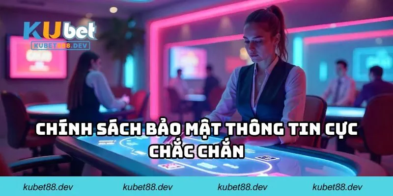 Chính sách bảo mật thông tin cực chắc chắn